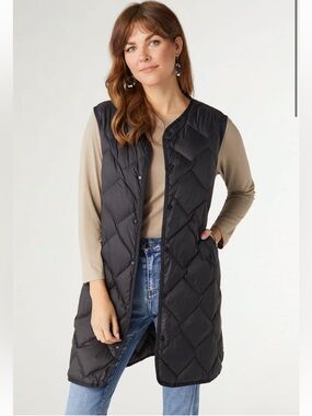 Coco + Carmen Wander Packable Lightweight Down Vest - XS